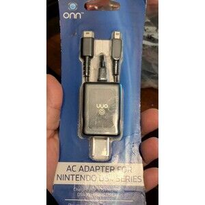Onn AC Adapter for Nintendo DS Series, Charger NEW